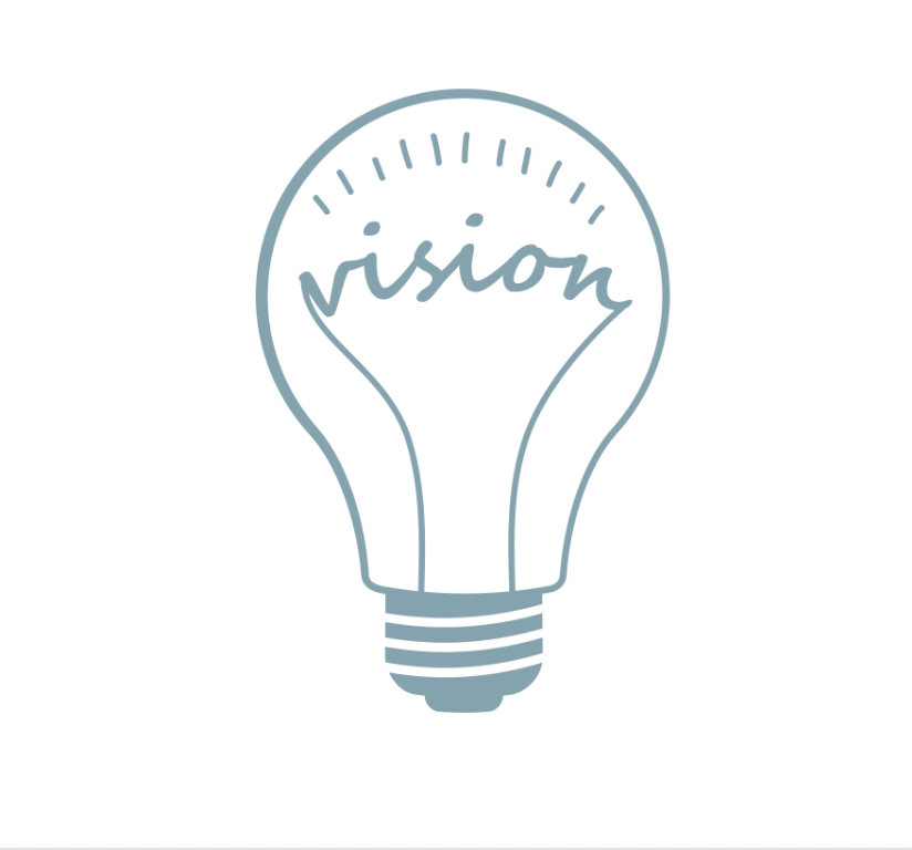 Icon Glühbirne Vision